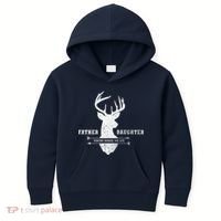 Father Daughter Hunting Kids Hoodie thumb 0