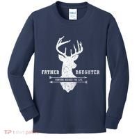 Father Daughter Hunting Kids Long Sleeve Shirt thumb 0