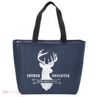 Father Daughter Hunting Tote Bag thumb 0
