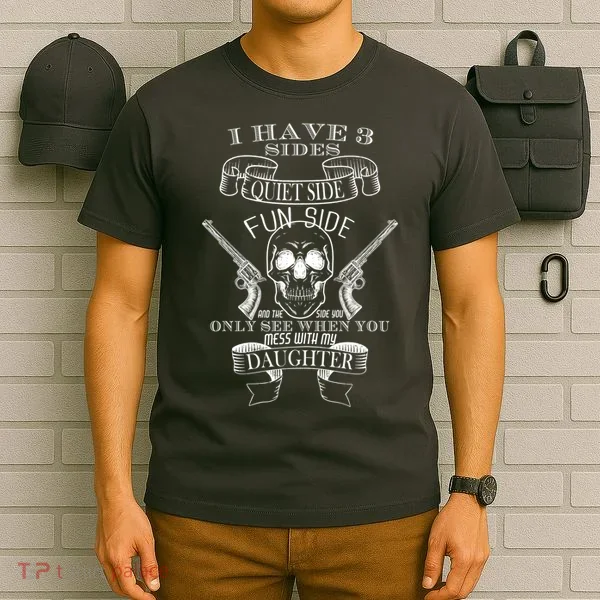 Father Daughter Side T-Shirt