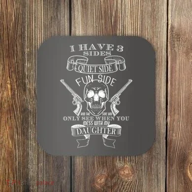 Father Daughter Side Coaster