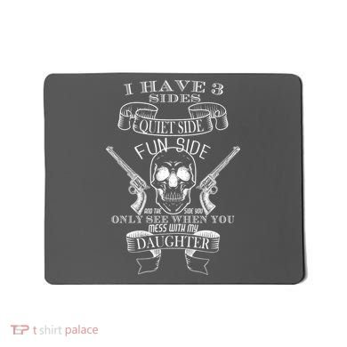 Father Daughter Side Mousepad