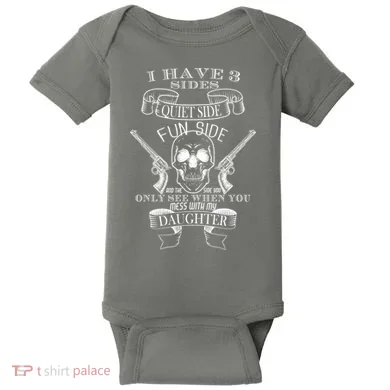 Father Daughter Side Baby Bodysuit
