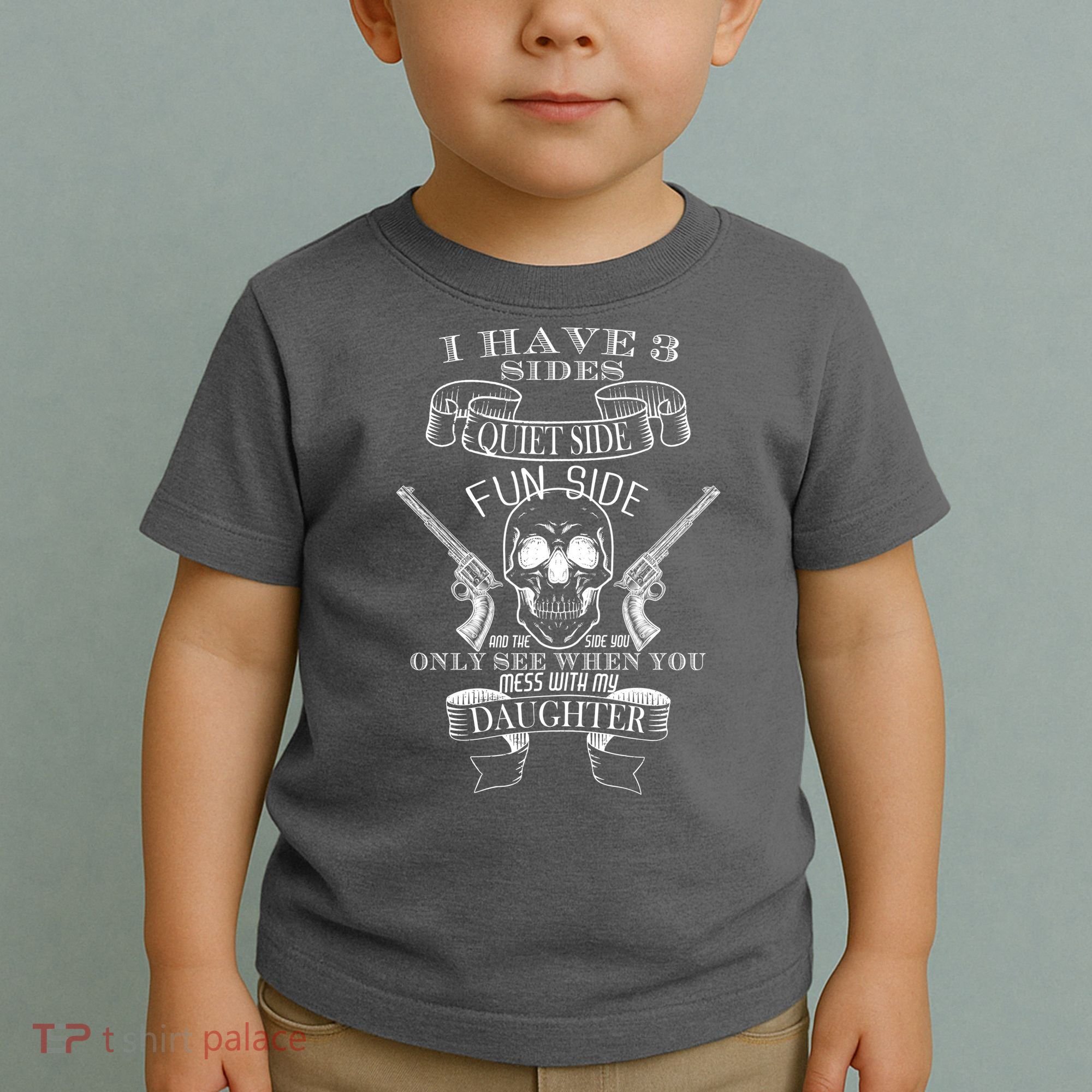 Father Daughter Side Toddler T-Shirt