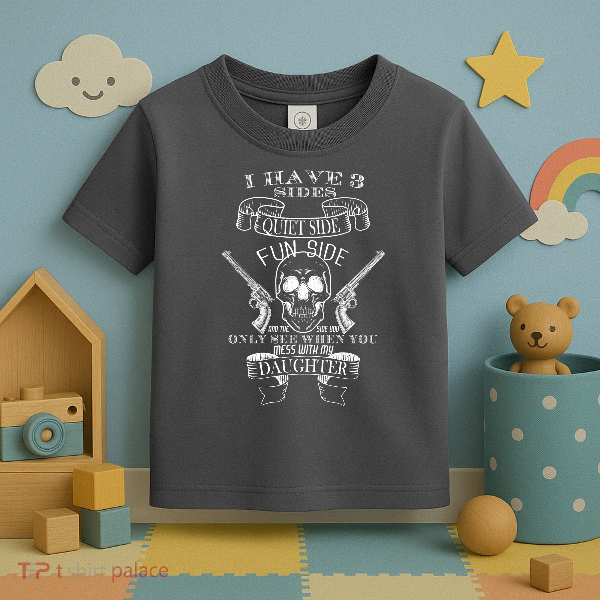 Father Daughter Side Toddler T-Shirt