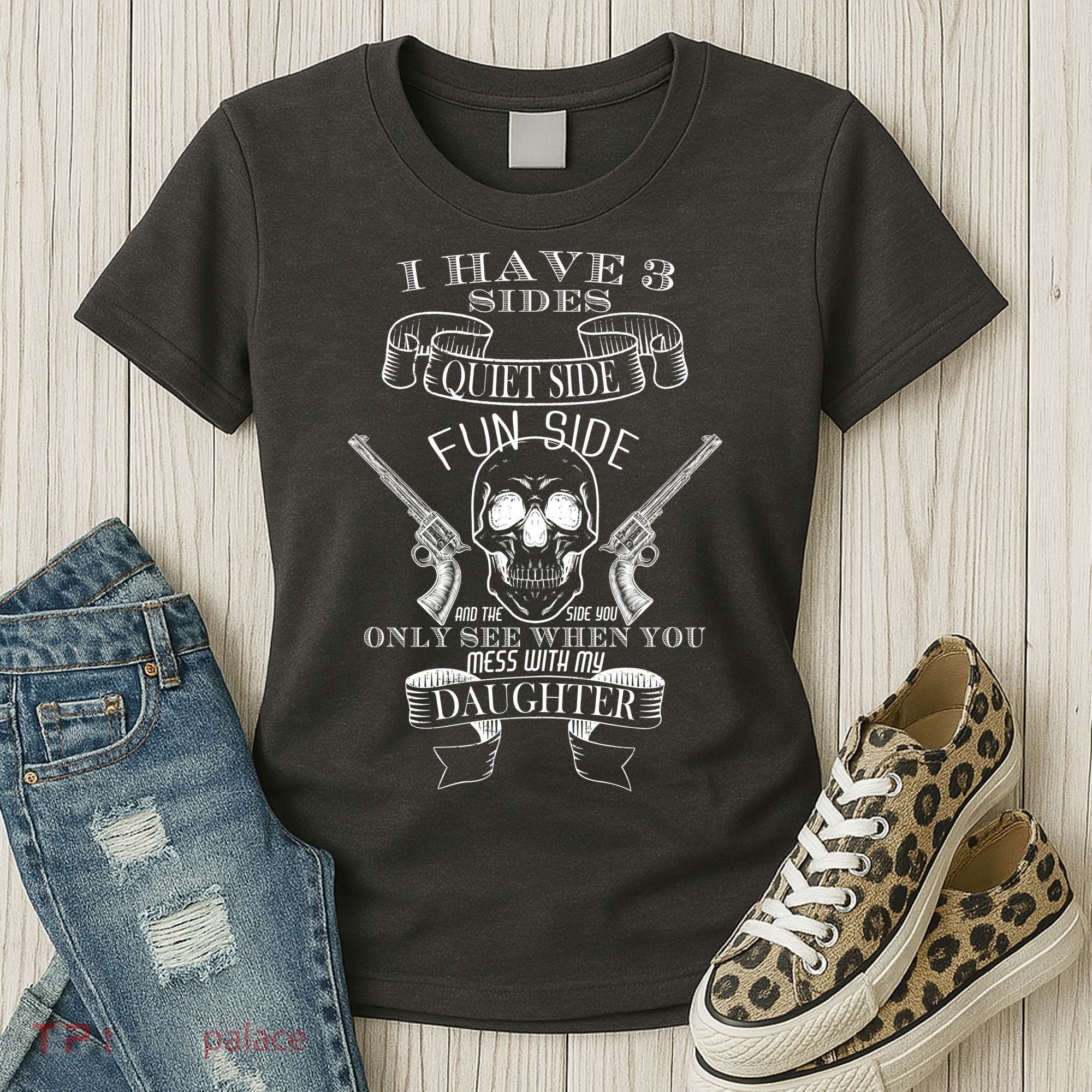 Father Daughter Side Women's T-Shirt
