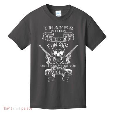 Father Daughter Side Kids T-Shirt