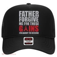 Father Forgive Me For These Gains  Hat thumb 0