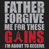 Father Forgive Me For These Gains  Hat thumb 2