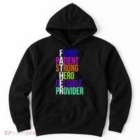 Father Funny Patient Strong Hero Provider Hoodie thumb 0