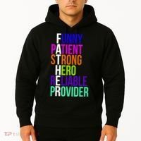 Father Funny Patient Strong Hero Provider Hoodie thumb 2