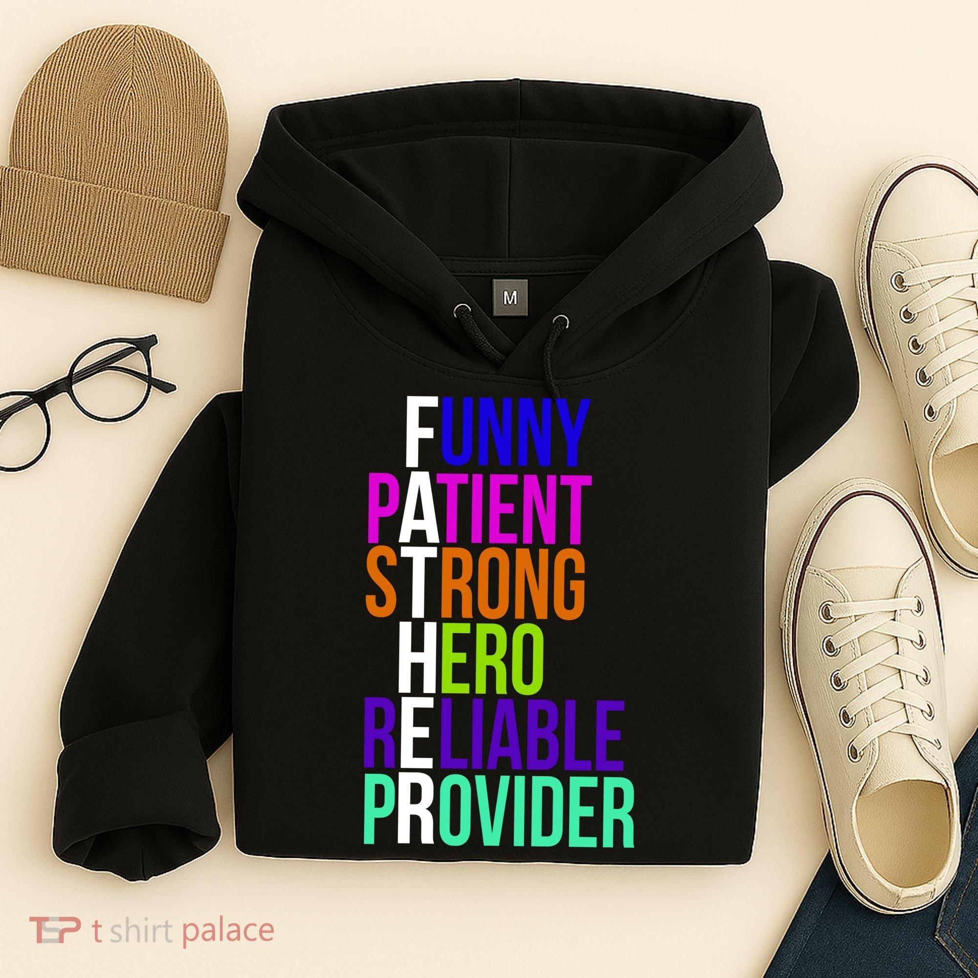 Father Funny Patient Strong Hero Provider Hoodie