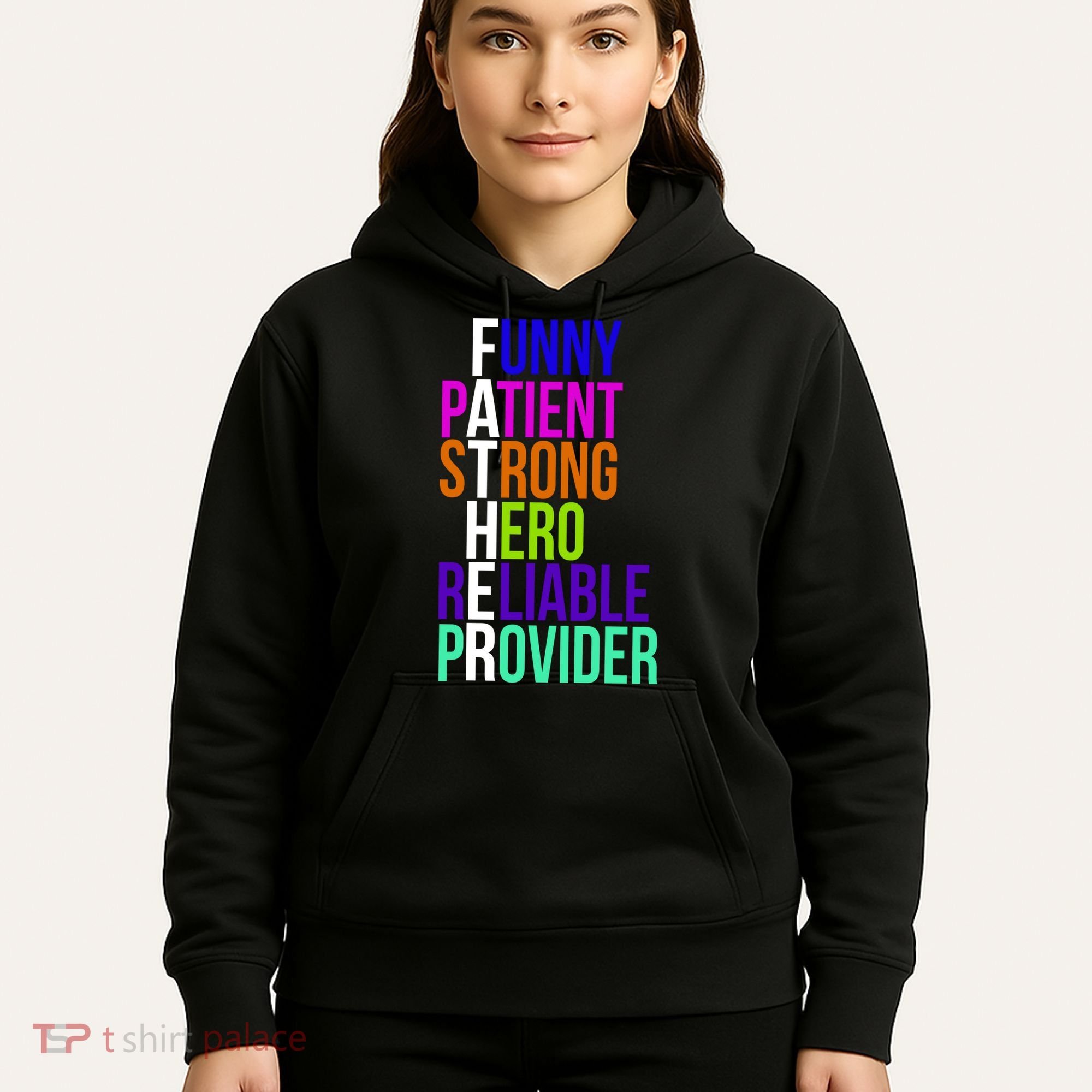 Father Funny Patient Strong Hero Provider Hoodie