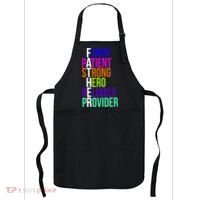 Father Funny Patient Strong Hero Provider Apron thumb 0