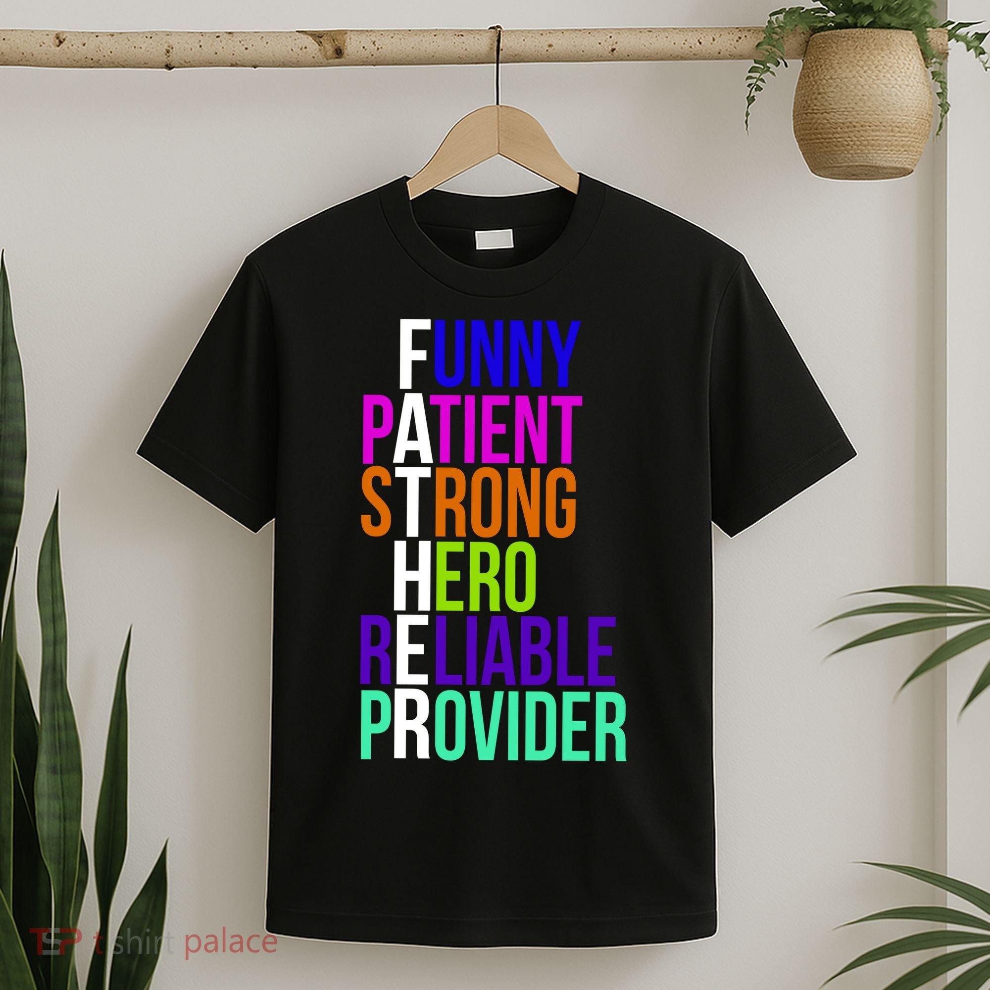 Father Funny Patient Strong Hero Provider T-Shirt