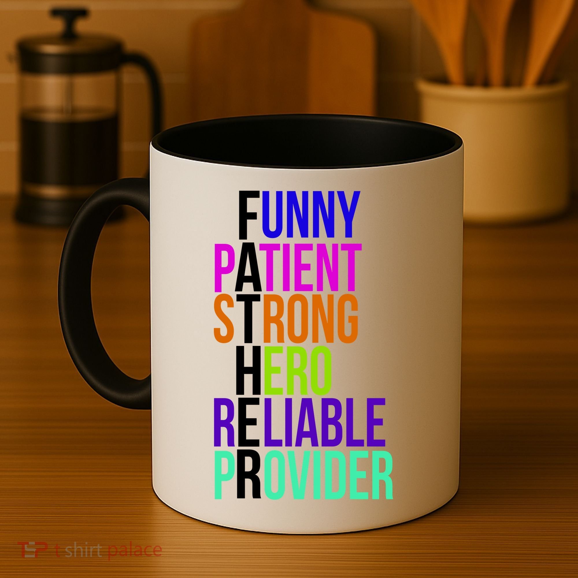 Father Funny Patient Strong Hero Provider Coffee Mug