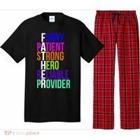 Father Funny Patient Strong Hero Provider Pajama Set thumb 0
