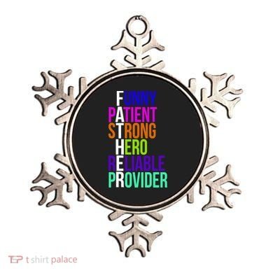 Father Funny Patient Strong Hero Provider Ornament