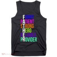 Father Funny Patient Strong Hero Provider Tank Top thumb 0