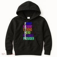 Father Funny Patient Strong Hero Provider Kids Hoodie thumb 0