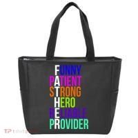 Father Funny Patient Strong Hero Provider Tote Bag thumb 0