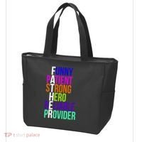 Father Funny Patient Strong Hero Provider Tote Bag thumb 3