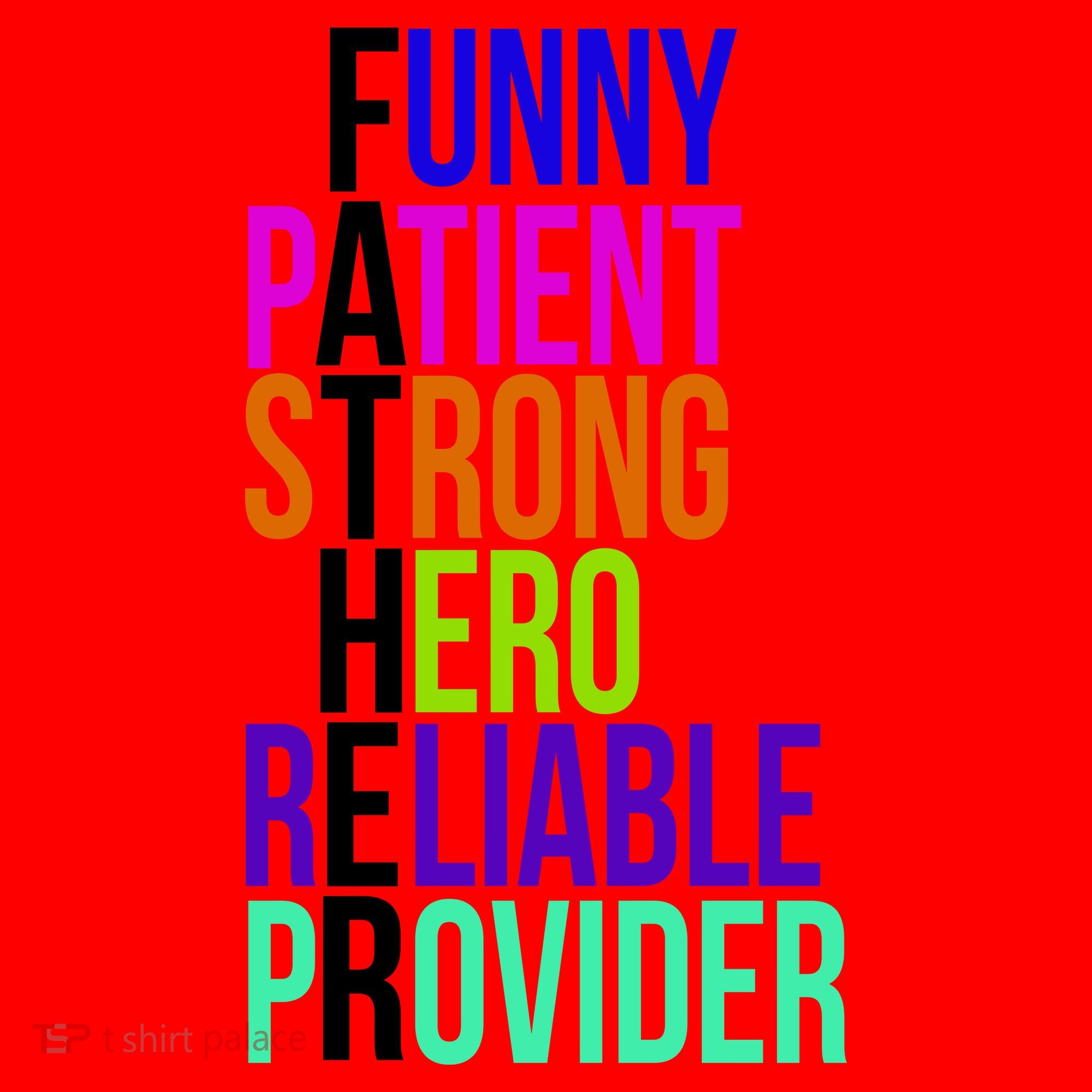 Father Funny Patient Strong Hero Provider Santa Hat