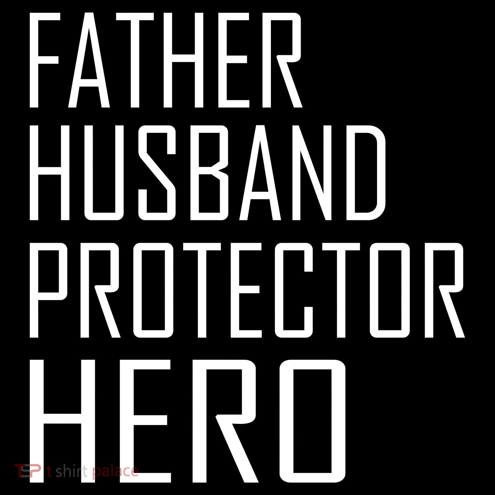 Father Husband Protector Hero Apron