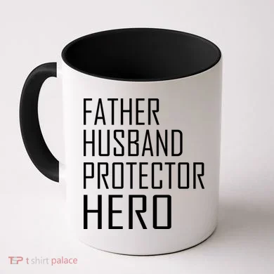 Father Husband Protector Hero Coffee Mug