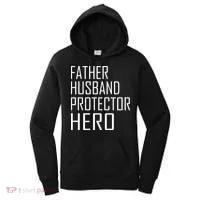 Father Husband Protector Hero Women's Hoodie thumb 0