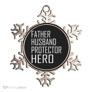 Father Husband Protector Hero Ornament