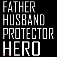 Father Husband Protector Hero Ornament thumb 1