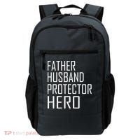 Father Husband Protector Hero Backpack thumb 0