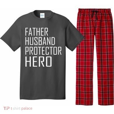 Father Husband Protector Hero Pajama Set