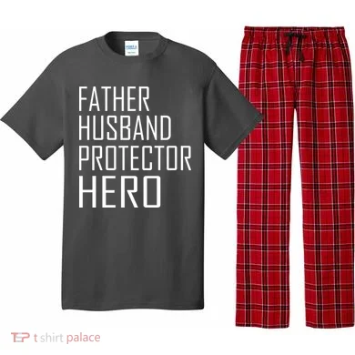 Father Husband Protector Hero Pajama Set