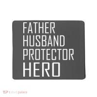 Father Husband Protector Hero Mousepad thumb 0