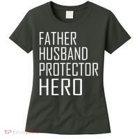 Father Husband Protector Hero Women's T-Shirt thumb 0