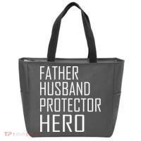 Father Husband Protector Hero Tote Bag thumb 0