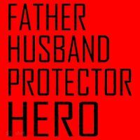 Father Husband Protector Hero Santa Hat thumb 1
