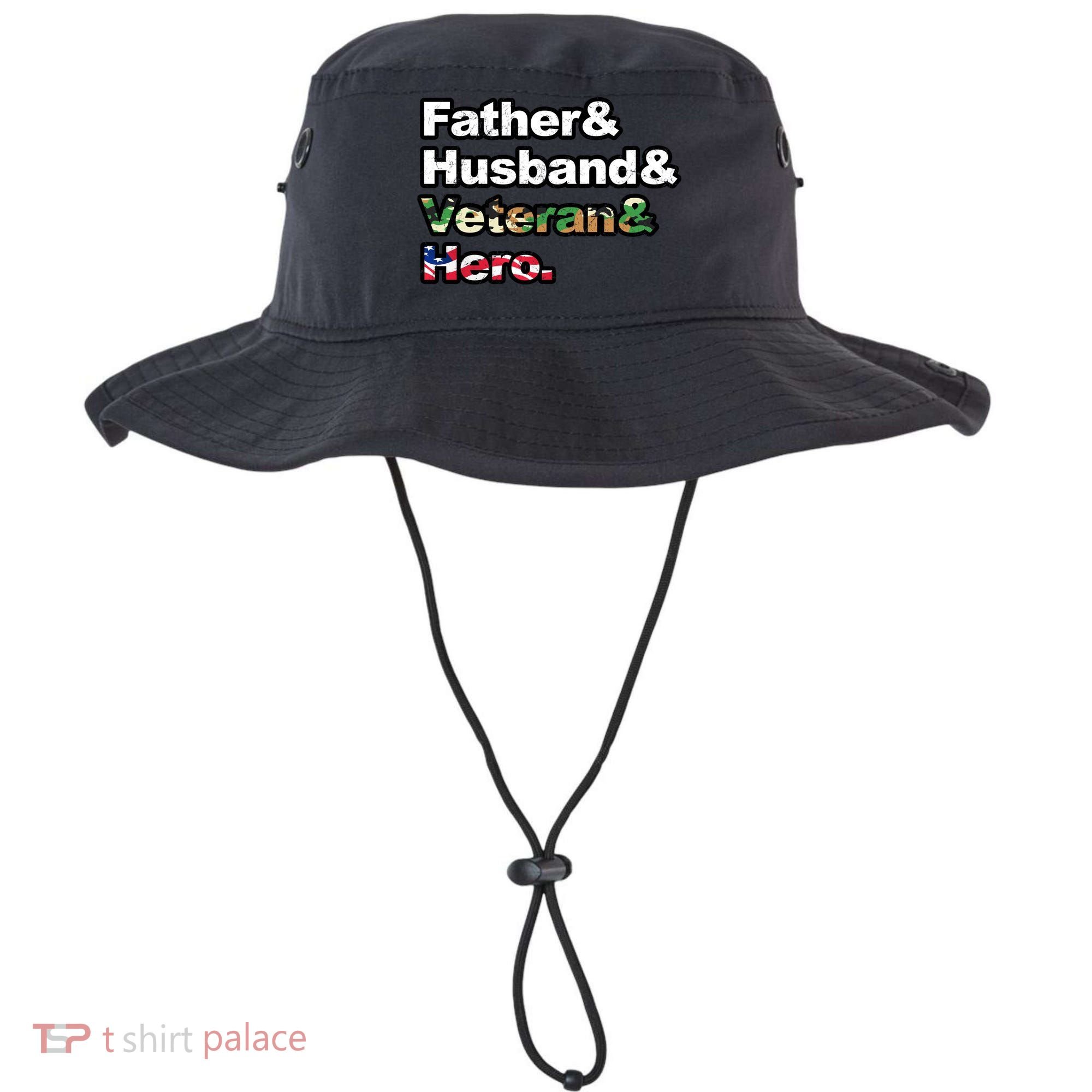 Father Husband Veteran Hero Bucket Hat