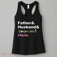 Father Husband Veteran Hero Women's Tank Top thumb 3