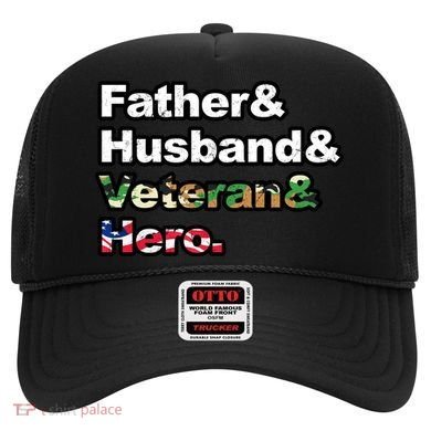 Father Husband Veteran Hero Hat
