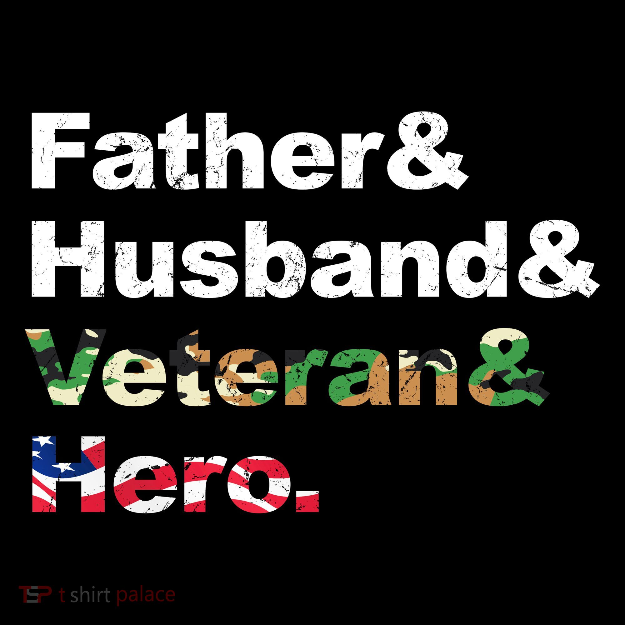 Father Husband Veteran Hero Women's Long Sleeve Shirt