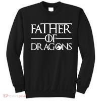 Father Of Dragons Funny Fathers Day Sweatshirt thumb 0