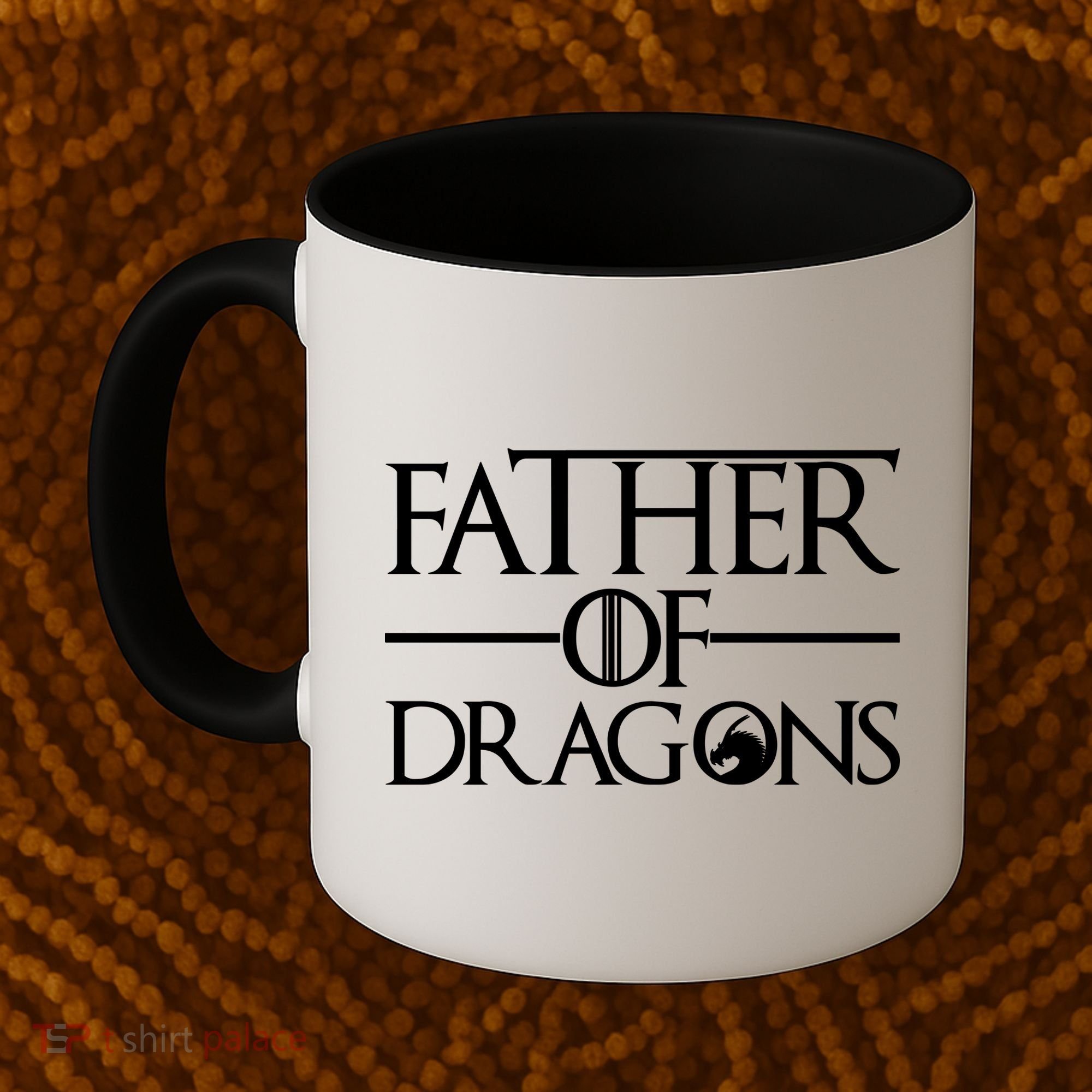 Father Of Dragons Funny Fathers Day Coffee Mug