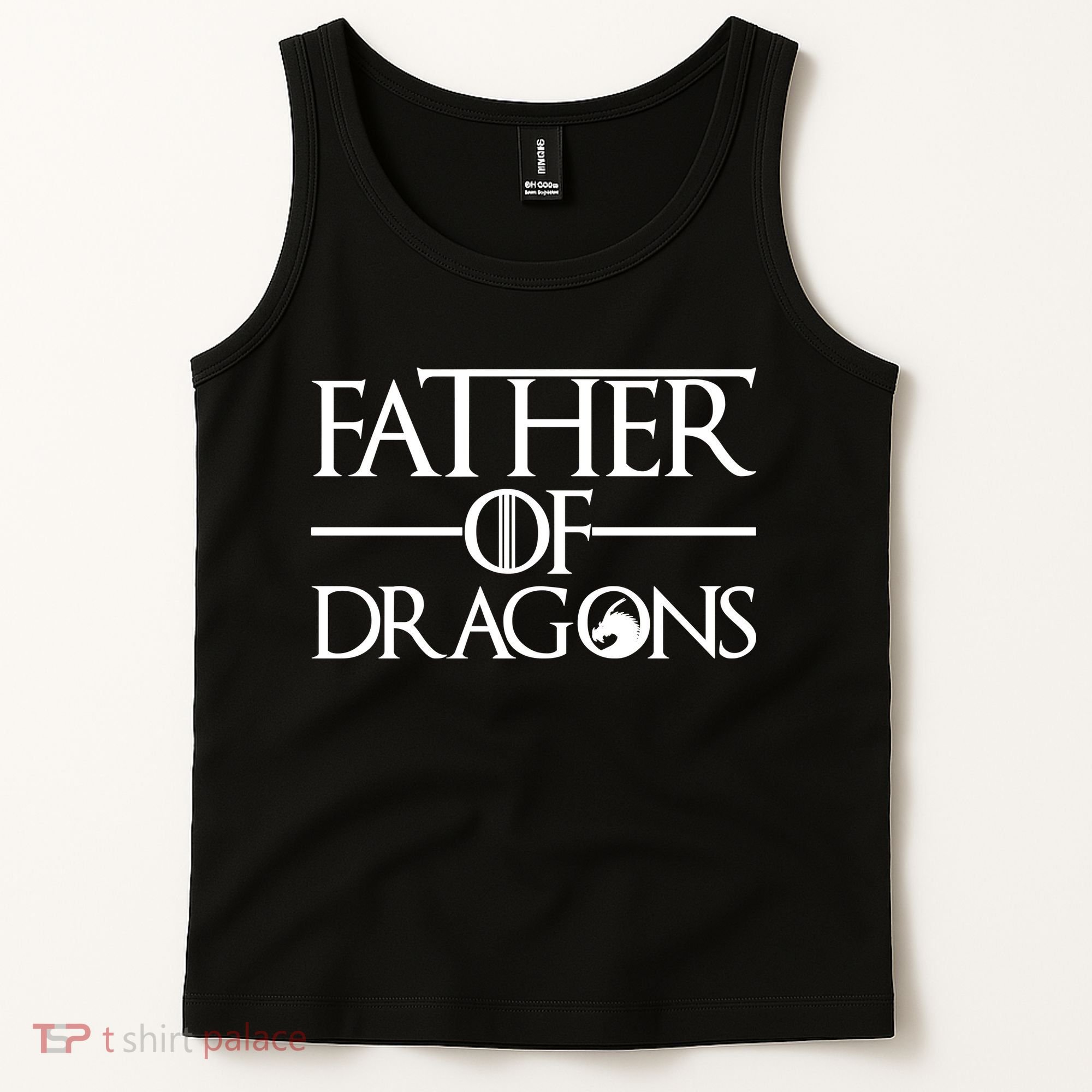 Father Of Dragons Funny Fathers Day Tank Top