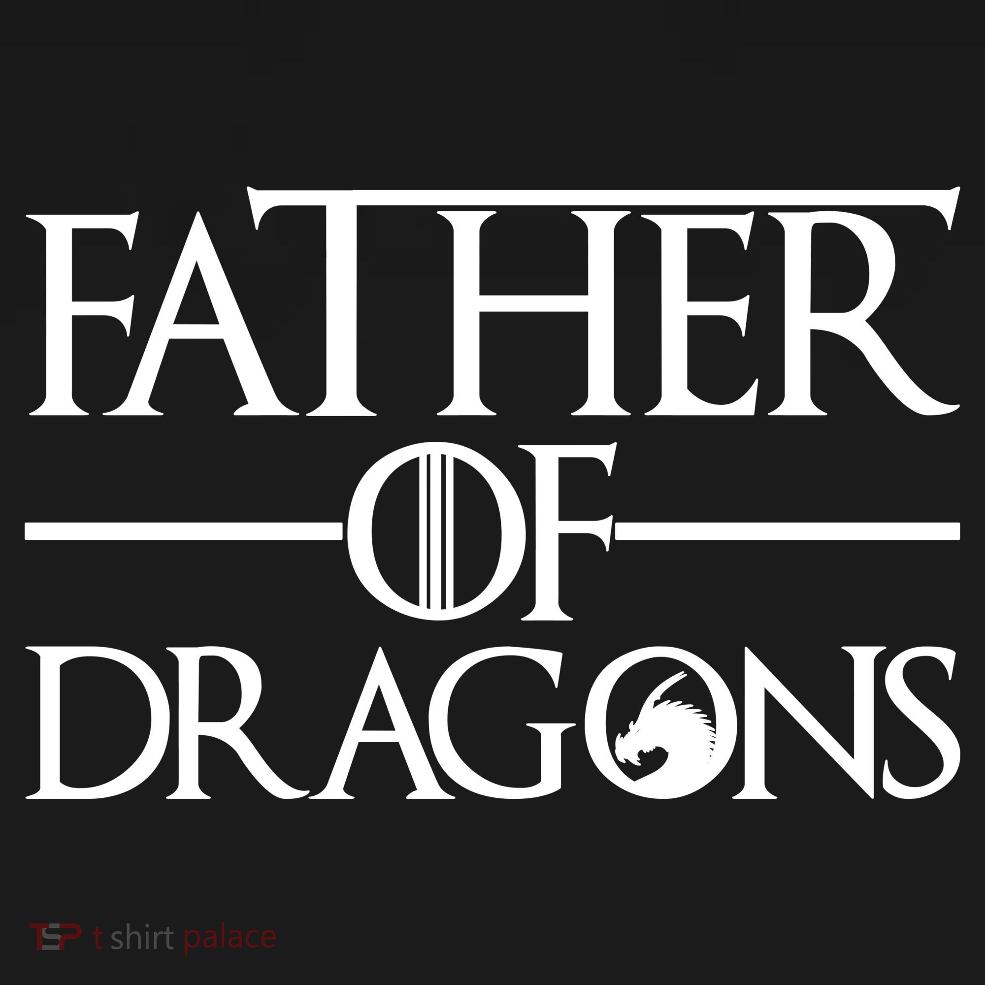 Father Of Dragons Funny Fathers Day Women's T-Shirt