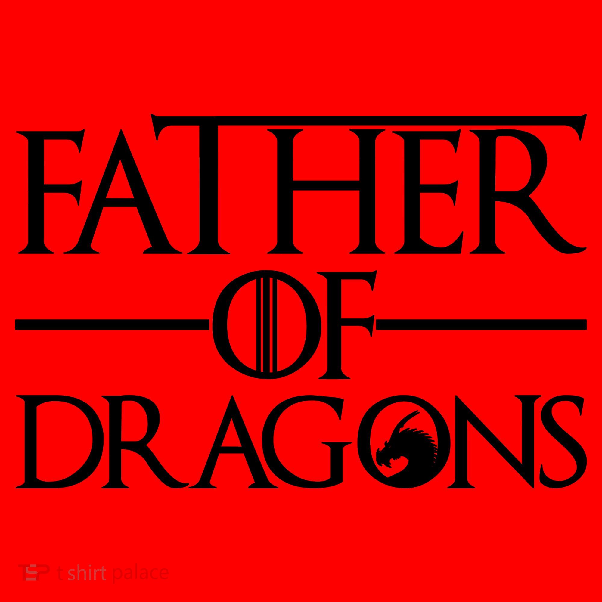 Father Of Dragons Funny Fathers Day Santa Hat