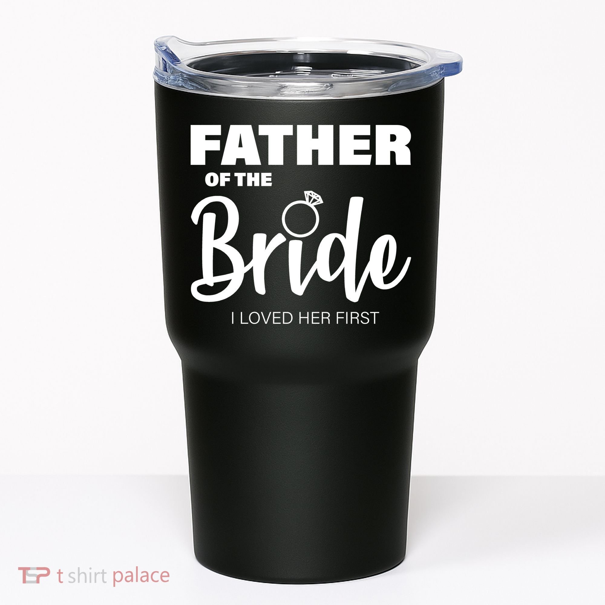 Father Of The Bride I Loved Her First Tumbler