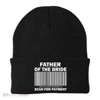 Father Of The Bride Scan For Payment Beanie thumb 0